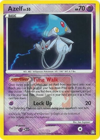Azelf - 19/146 (League Promo), League & Championship Cards 019/146