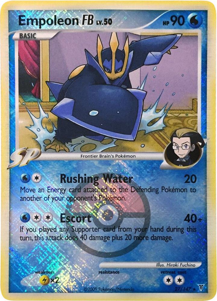 Empoleon FB - 27/147 (League Promo), League & Championship Cards 027/147