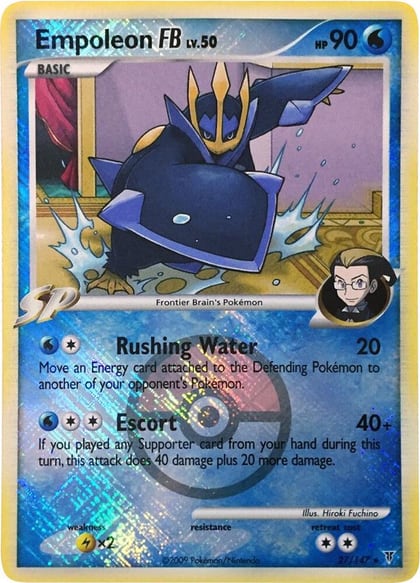 Empoleon FB - 27/147 (League Promo), League & Championship Cards 027/147