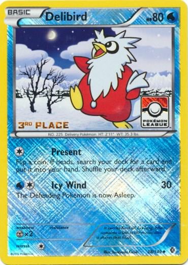 Delibird - 38/149 (Pokemon League) [3rd Place], League & Championship Cards 038/149