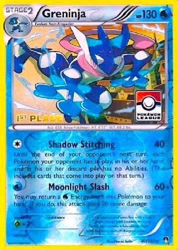 Greninja - 40/122 (Pokemon League) [1st Place], League & Championship Cards 040/122