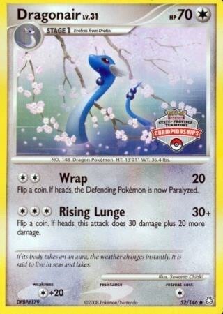Dragonair - 52/146 (State Championships), League & Championship Cards 052/146