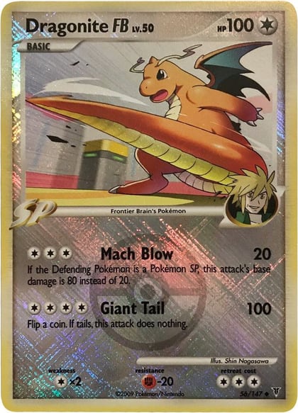 Dragonite FB - 56/147 (League Promo), League & Championship Cards 056/147