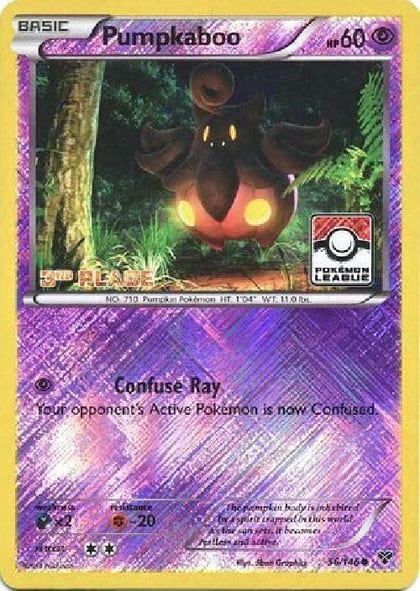 Pumpkaboo - 56/146 (Pokemon League) [3rd Place], League & Championship Cards 056/146