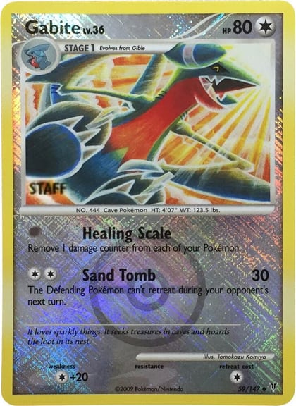 Gabite - 59/147 (Championship Promo) [Staff], League & Championship Cards 059/147