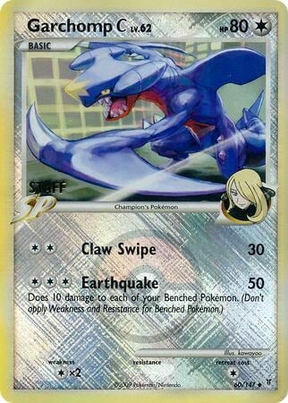 Garchomp C - 60/147 (League Promo) [Staff], League & Championship Cards 060/147