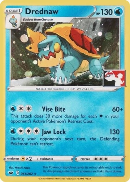 Drednaw - 061/202 (League Promo), League & Championship Cards 061/202