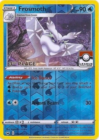 Frosmoth - 064/202 (League Challenge) [3rd Place], League & Championship Cards 064/202
