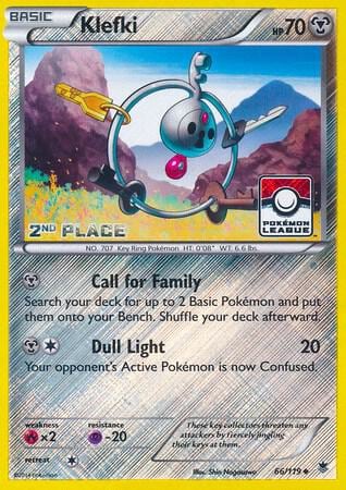Klefki - 66/119 (Pokemon League) [2nd Place], League & Championship Cards 066/119