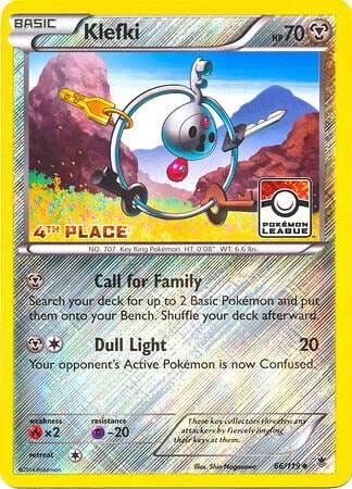 Klefki - 66/119 (League Promo) [4th Place], League & Championship Cards 066/119