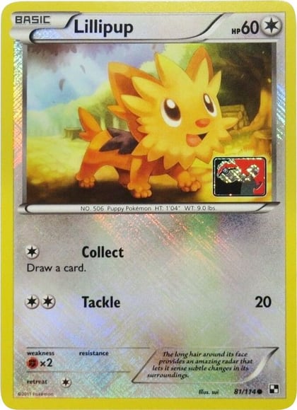 Lillipup - 81/114 (League Promo), League & Championship Cards 081/114