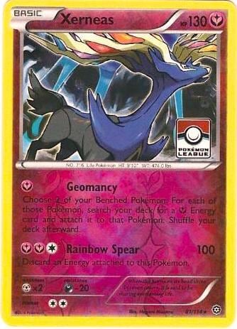 Xerneas - 81/114 (Pokemon League), League & Championship Cards 081/114