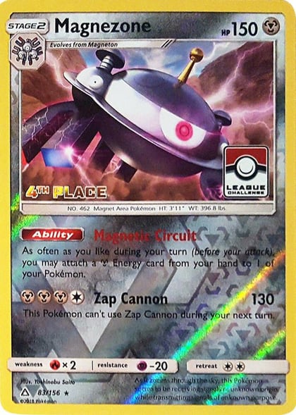 Magnezone - 83/156 (League Challenge) [4th Place], League & Championship Cards 083/156