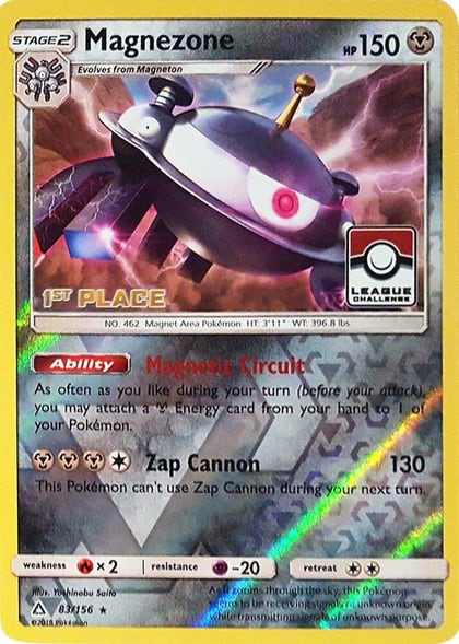 Magnezone - 83/156 (League Challenge) [1st Place], League & Championship Cards 083/156