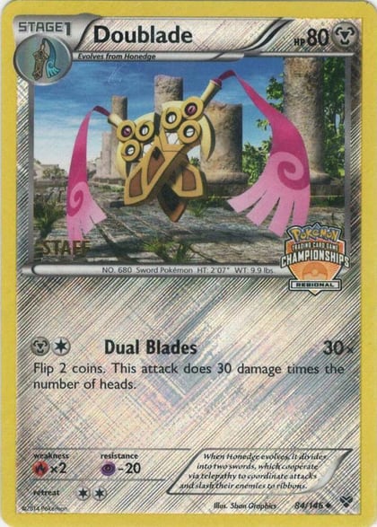 Doublade - 84/146 (Regional Championships) [Staff], League & Championship Cards 084/146