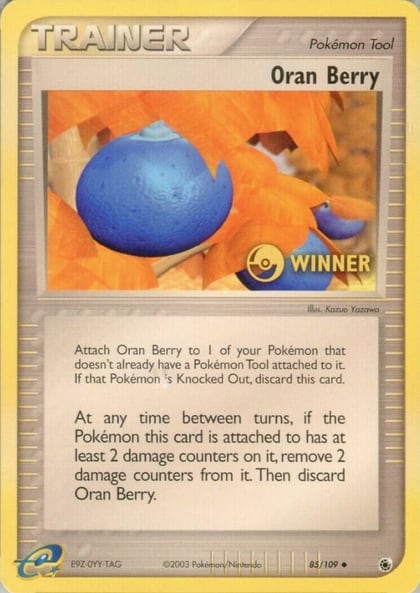 Oran Berry - 85/109 [Winner], League & Championship Cards 085/109