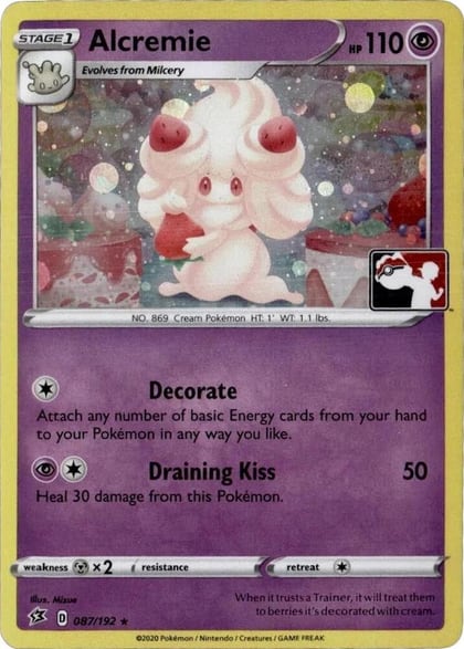 Alcremie - 087/192 (League Promo), League & Championship Cards 087/192