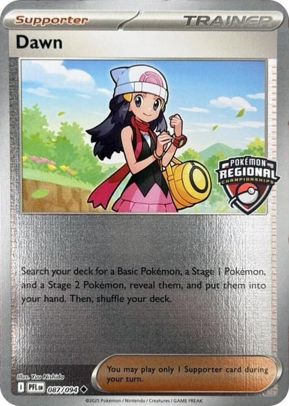 Dawn (Regional Championship), League & Championship Cards 087/094