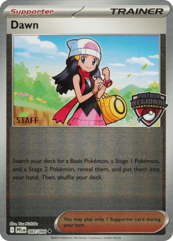 Dawn (Regional Championship) [Staff], League & Championship Cards 087/094