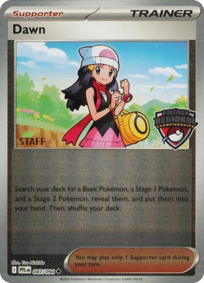 Dawn (Regional Championship) [Staff], League & Championship Cards 087/094