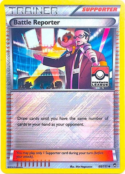 Battle Reporter - 88/111 (Pokemon League), League & Championship Cards 088/111