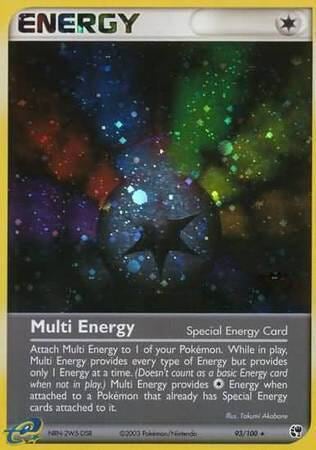 Multi Energy (Special) 93/100 (League Promo), League & Championship Cards 093/100