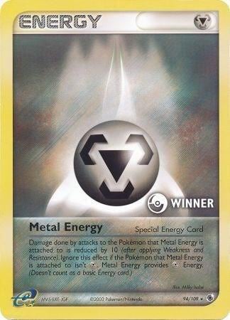 Metal Energy (Special) - 94/109 [Winner], League & Championship Cards 094/109