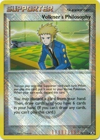 Volkner's Philosophy - 98/111 (Player Reward), League & Championship Cards 098/111