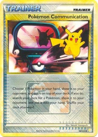 Pokemon Communication - 98/123 (League Promo), League & Championship Cards 098/123