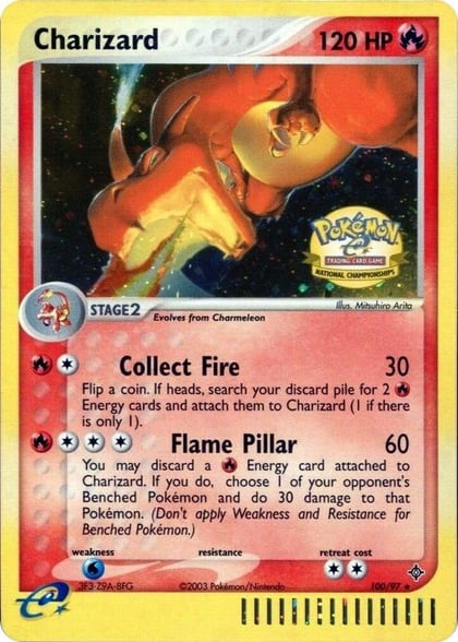 Charizard - 100/97 (National Championships), League & Championship Cards 100/097