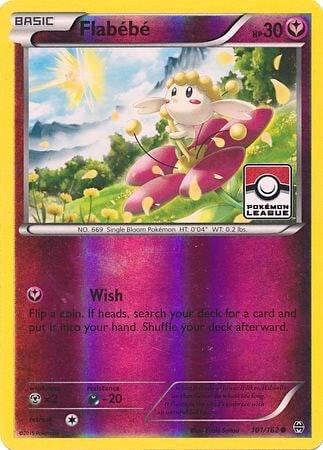 Flabebe - 101/162 (Pokemon League), League & Championship Cards 101/162