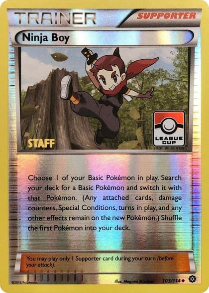Ninja Boy - 103/114 (League Cup) [Staff], League & Championship Cards 103/114