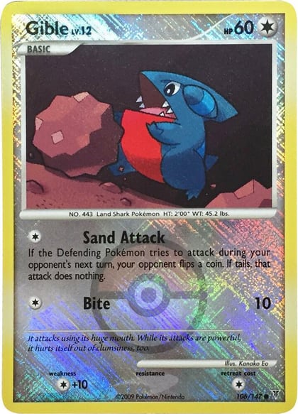 Gible - 106/147 (Championship Promo), League & Championship Cards 106/147