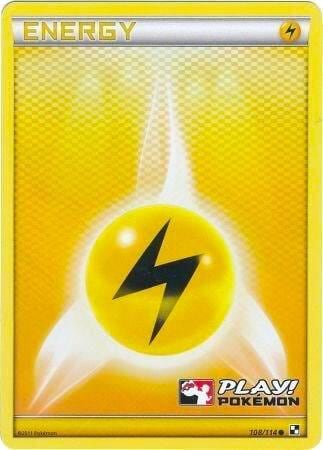 Lightning Energy - 108/114 (Play! Pokemon), League & Championship Cards 108/114