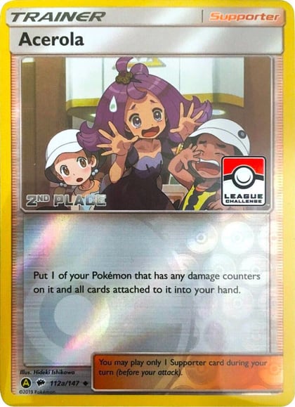 Acerola - 112a/147 (League Challenge) [2nd Place], League & Championship Cards 112a/147