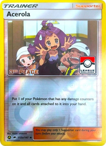 Acerola - 112a/147 (League Challenge) [3rd Place], League & Championship Cards 112a/147