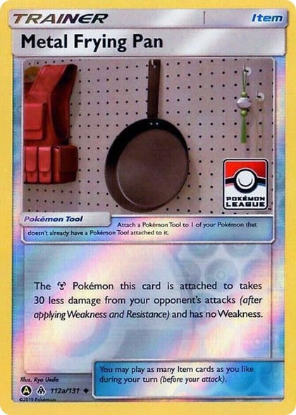 Metal Frying Pan - 112a/131 (Pokemon League), League & Championship Cards 112a/131
