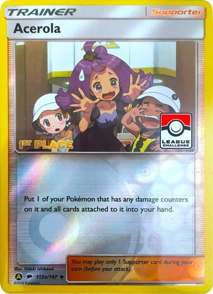Acerola - 112a/147 (League Challenge) [1st Place], League & Championship Cards 112a/147