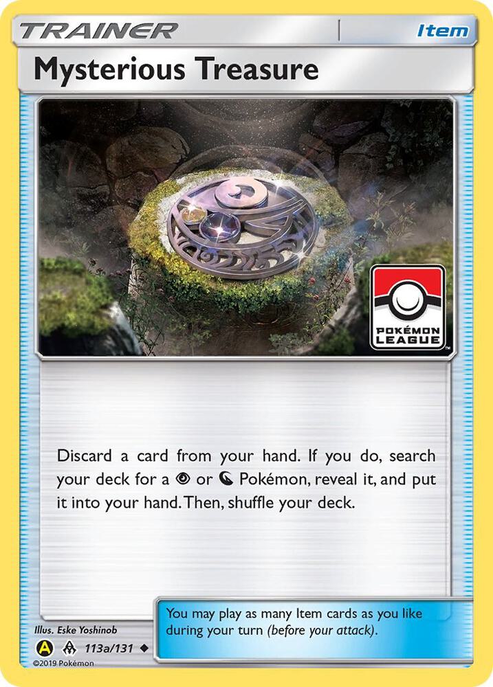Mysterious Treasure - 113a/131 (Pokemon League), League & Championship Cards 113a/131
