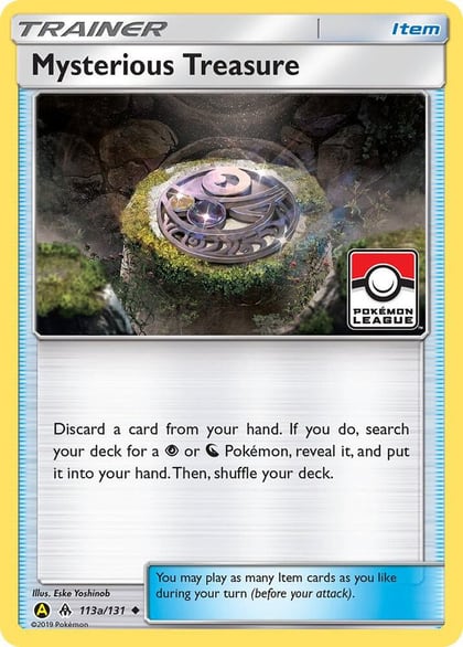 Mysterious Treasure - 113a/131 (Pokemon League), League & Championship Cards 113a/131