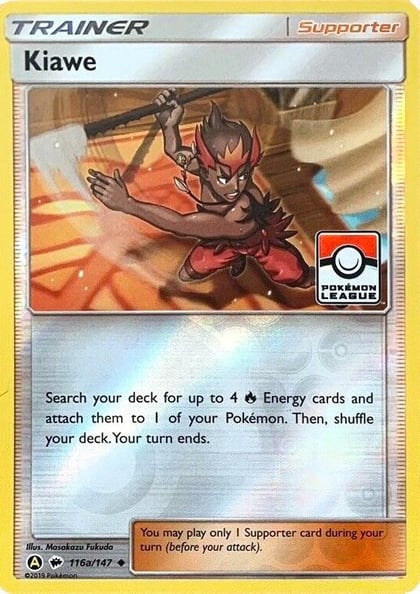 Kiawe - 116a/147 (Pokemon League), League & Championship Cards 116a/147