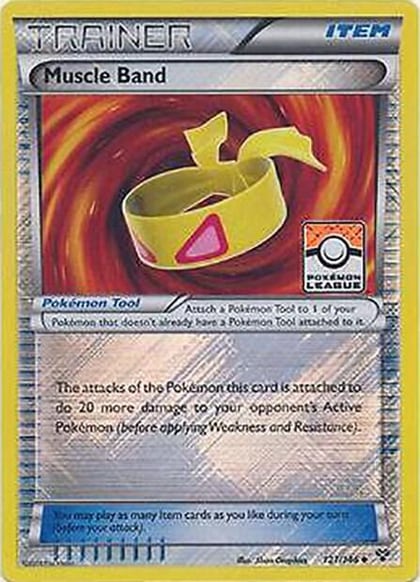 Muscle Band - 121/146 - (Pokemon League), League & Championship Cards 121/146