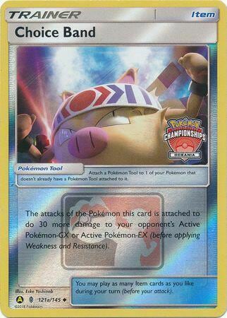 Choice Band - 121a/145 (Oceania Championships), League & Championship Cards 121a/145