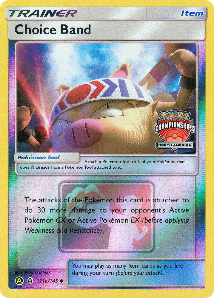 Choice Band - 121a/145 (North America Championships), League & Championship Cards 121a/145
