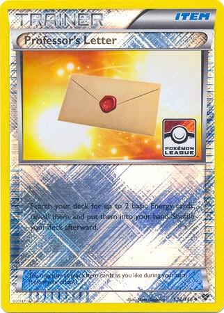 Professor's Letter - 123/146 (Pokemon League), League & Championship Cards 123/146