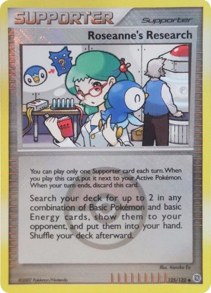 Roseanne's Research - 125/132 (League Promo), League & Championship Cards 125/132