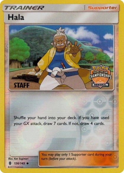 Hala - 126/145 (Regional Championships) [Staff], League & Championship Cards 126/145
