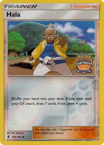 Hala - 126/145 (Regional Championships), League & Championship Cards 126/145