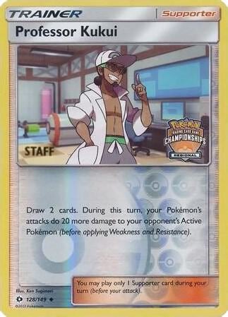 Professor Kukui - 128/149 (Regional Championships) [Staff], League & Championship Cards 128/149