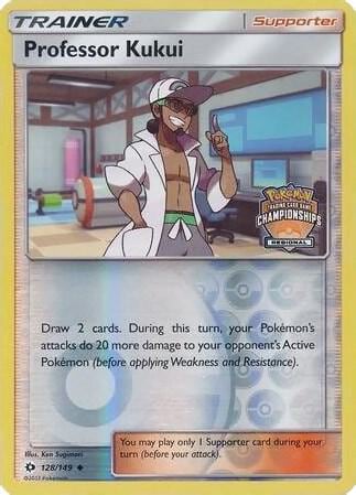 Professor Kukui - 128/149 (Regional Championships), League & Championship Cards 128/149